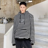 小香风格纹卫衣外套男秋季新款男装短款上衣高级感5031-P105，女装短外套，电商A246