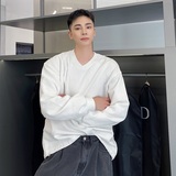 潮流韩版两件套翻领马甲痞帅套头衫夹克7704P145，男装背心/马甲，电商A246