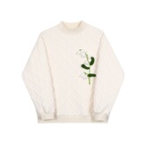 个性秋冬季立体手工花艺加厚半高领百搭卫衣A246-2528-P105，男装卫衣，电商A246