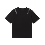 设计款个性皮袢直角宽肩圆领韩版纯色针织T恤A246-3611-P65，男装T恤，电商A246