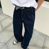 韩版休闲裤牛仔裤低腰高腰夏季活力风百搭微弹力洋气春秋显瘦直筒，男装牛仔裤，电商A246