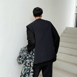 定制小众个性二件套设计时尚复古马甲坎肩A246-2346-P65，男装背心/马甲，电商A246