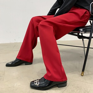 早春网红时髦宽松阔腿百搭长裤A261-K6003-P65图片