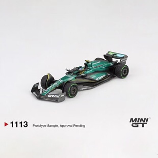 MINIGT 1113  阿斯顿马丁 AMR24 #14 阿隆索 F1 2024加拿大站
