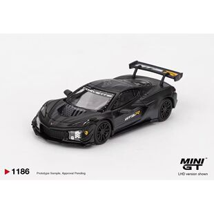 MINIGT 1186 雪弗兰克尔维特Z06 GT3.R 1:64合金车模