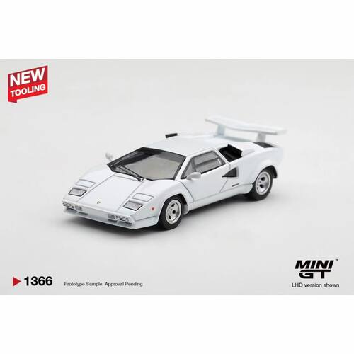 [预售]MINIGT 1366 兰博基尼Countach LP500S 1:64合金车模型