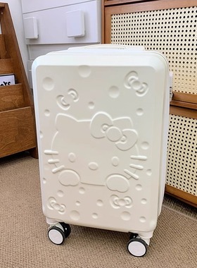 HelloKitty行李箱20寸拉杆箱女小型轻便可爱卡通学生旅行箱登机箱