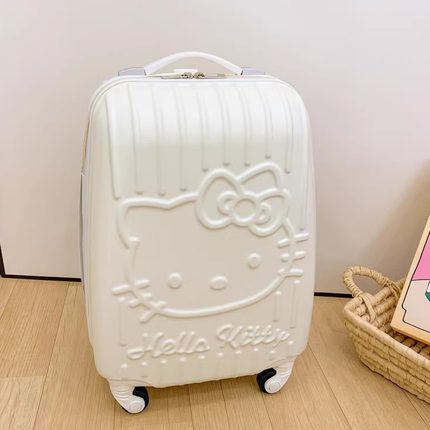hellokitty行李箱小型18寸结实耐用加厚万向登机箱子儿童拉杆箱