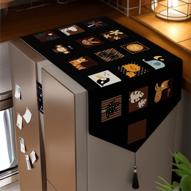 冰箱防尘布遮盖防灰尘防尘罩新款