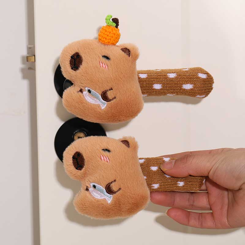 門把手保護套防撞防靜電卡通