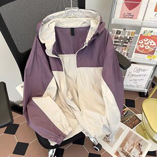 防晒衣男超薄透气夏季外套潮流学生宽松帅气情侣夹克衫休闲空调服