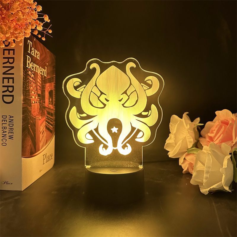 USB小夜灯暗区突围手办