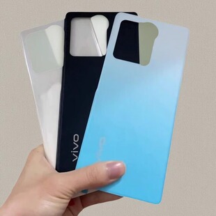 适用于步步高vivo S17E玻璃后盖手机电池盖s17/t/PRO外壳磨砂带字