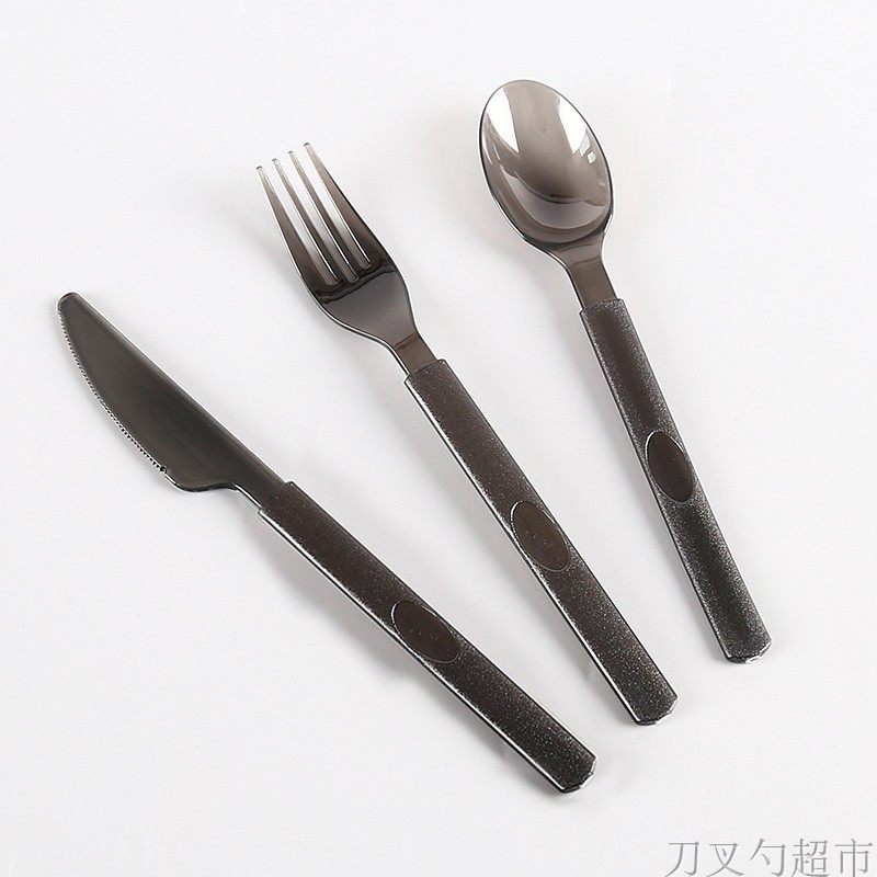美式西瓜水果勺特厚牛排刀叉土豪