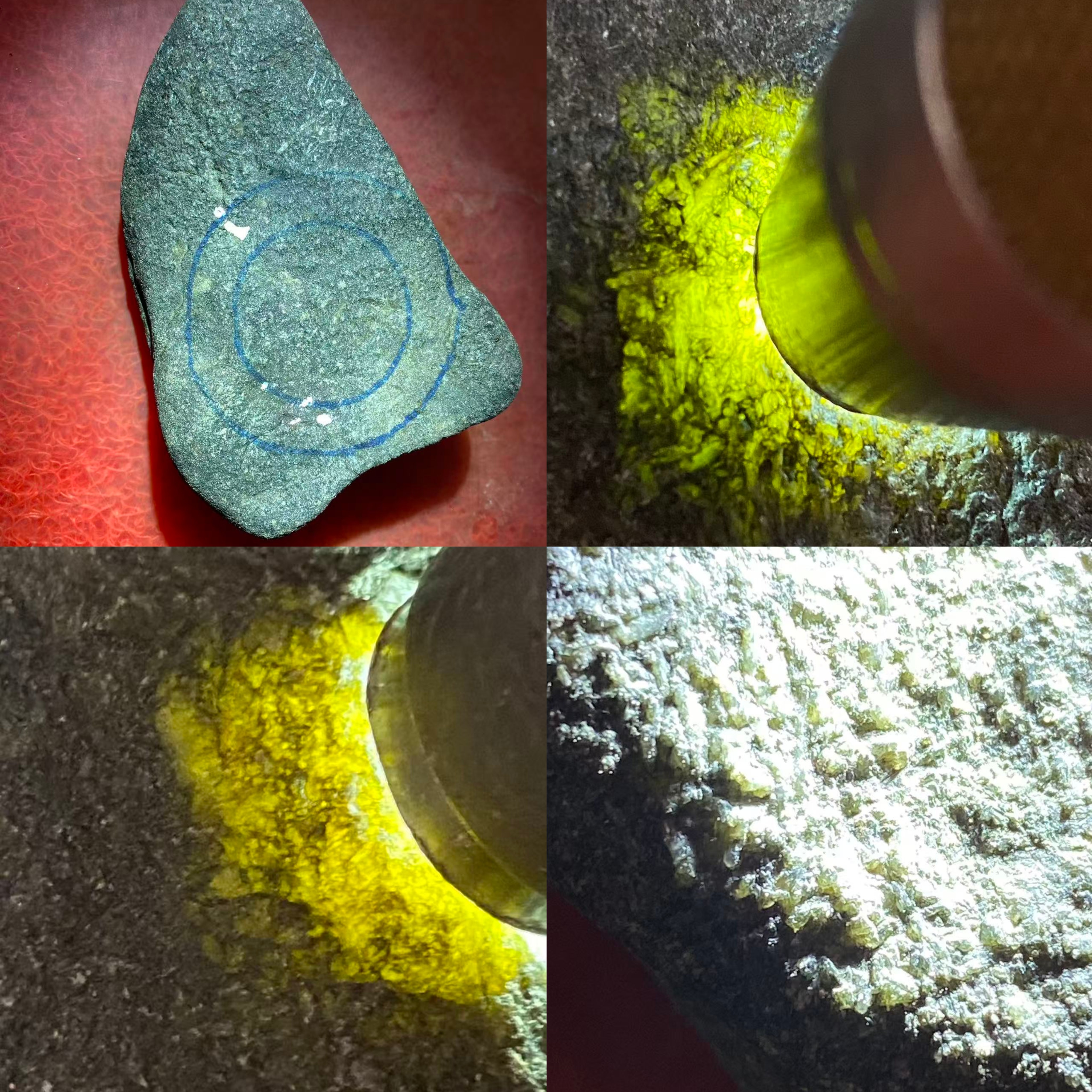 天然A货翡翠原石莫西沙930g手镯料老皮壳翻冰渣黄雾层牌子挂件料