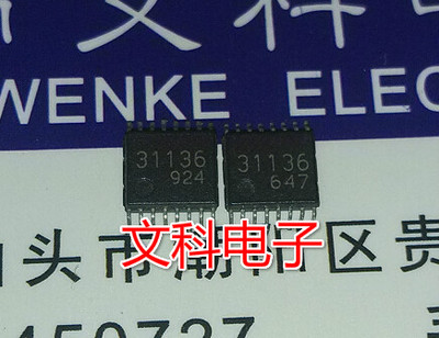 中频解调芯片 拆机贴片 TA31136FN 可直拍TSSOP-16封装 31136