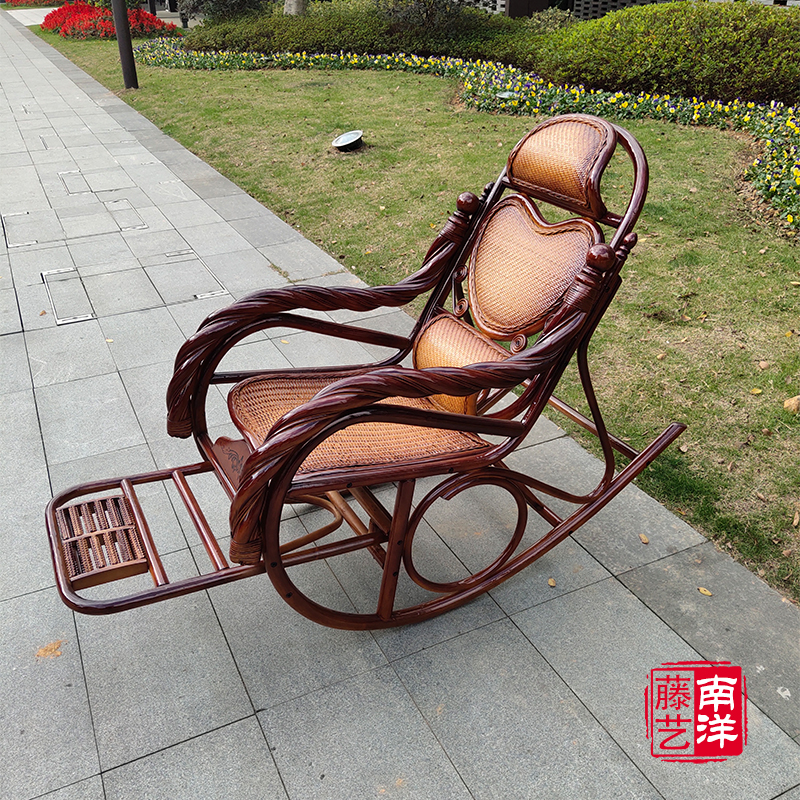 藤编午休家用阳台逍遥椅