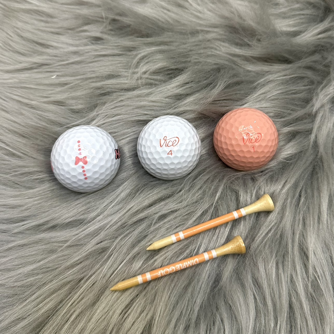 原装进口Vice Golf限量版高尔夫球vs兔子专业全新新球一组3颗现货