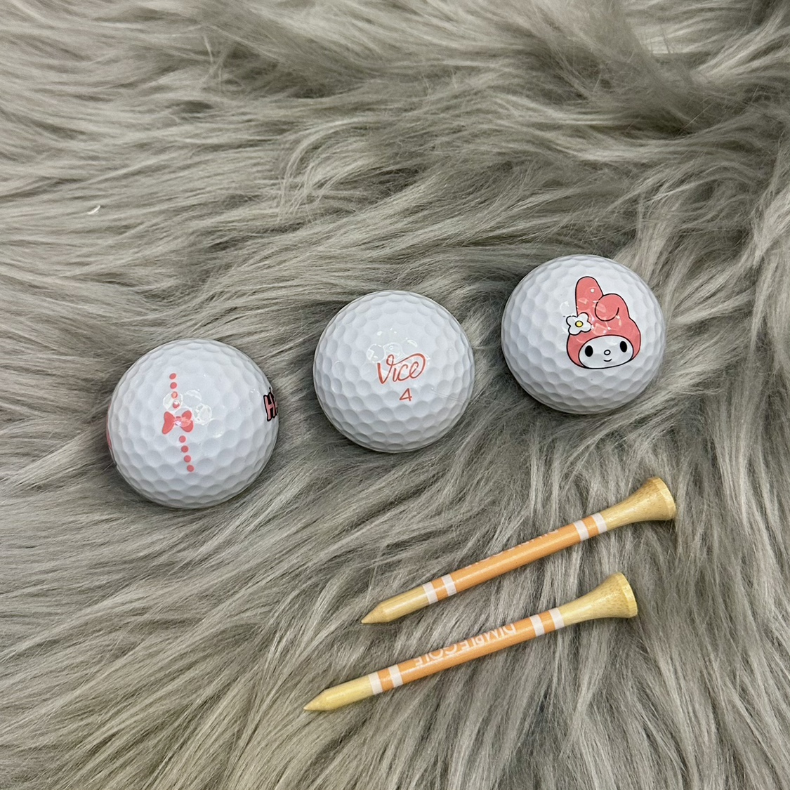 原装进口Vice Golf限量版高尔夫球vs兔子专业全新新球一组3颗现货