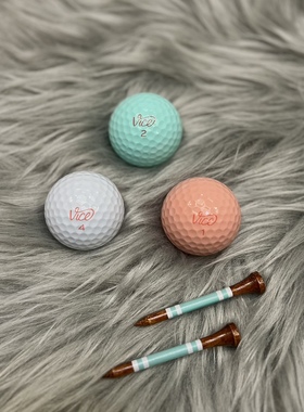 原装进口Vice Golf限量版高尔夫球玛卡龙专业全新新球一组3颗现货