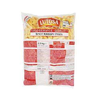 路多萨香辣深切曲薯条比利时进口油炸小吃商用Spicy KrisspyFries