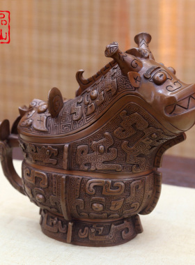 艺品江山纯铜仿古青铜器