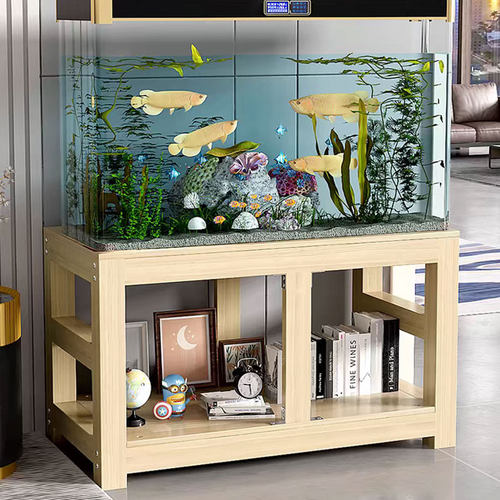 鱼缸底柜底座鱼缸柜子实木鱼缸架水族箱架子鱼缸桌子实木鱼缸架子