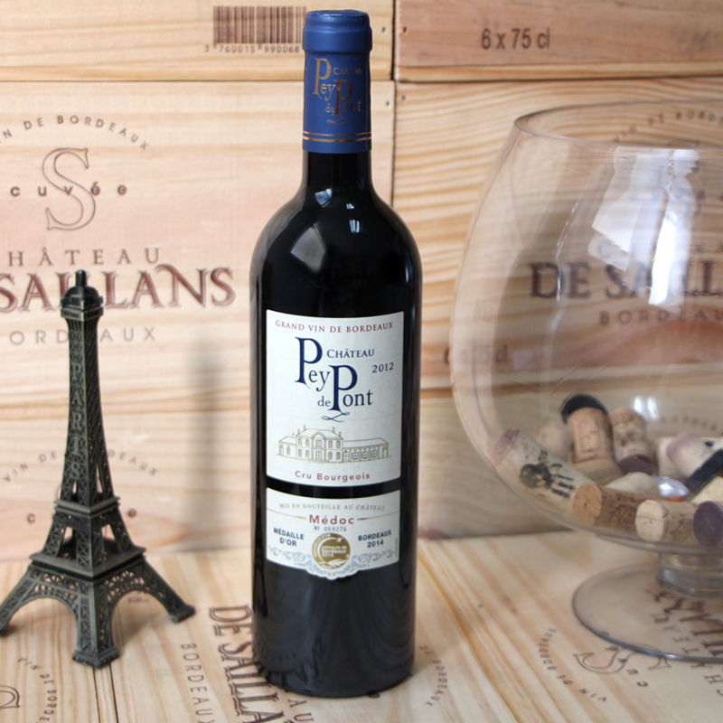 法国中级庄醇厚浓郁小桥酒庄AOP