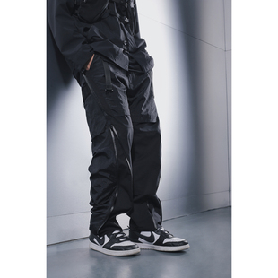 机能风双形态拉链层叠防水束脚长裤 LUSION techwear REINDEE