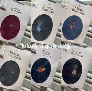 日本采购VIVIENNE WESTWOOD土星logo基本款连裤袜 国内现货