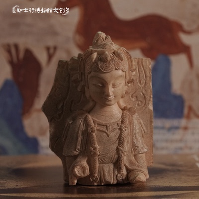 青州微笑左胁侍菩萨立体冰箱贴