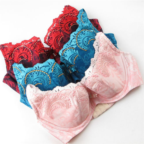 欧系列正品10-刺绣薄棉杯大罩杯