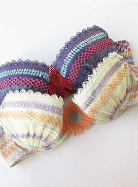 欧系列专柜正品70B70C度假风薄棉杯可卸肩带胸罩内衣文胸 RA13128