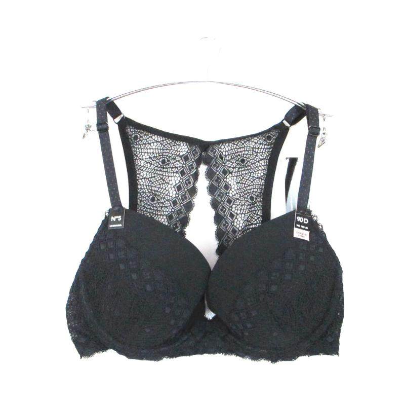 艾格伊品专柜正品薄杯75D80D85D蕾丝美背文胸胸罩女内衣170767113