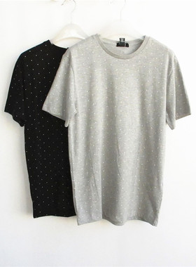 F21正品圆领短袖58%棉质夏女T恤271149