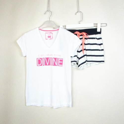 艾格伊品专柜正品B-5-14-3-3棉质家居服睡衣套装女160776119