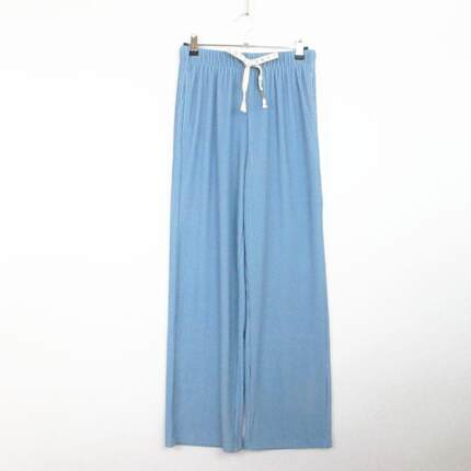 cache专柜正品休闲舒适松紧腰百褶阔腿裤春秋长裤女7182002234