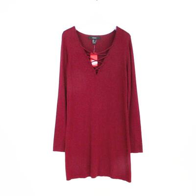 性感深V领专柜正品连衣裙