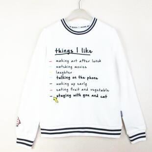 艾格伊品专柜正品休闲套头加绒外套少女加厚卫衣春秋冬 8A0328083