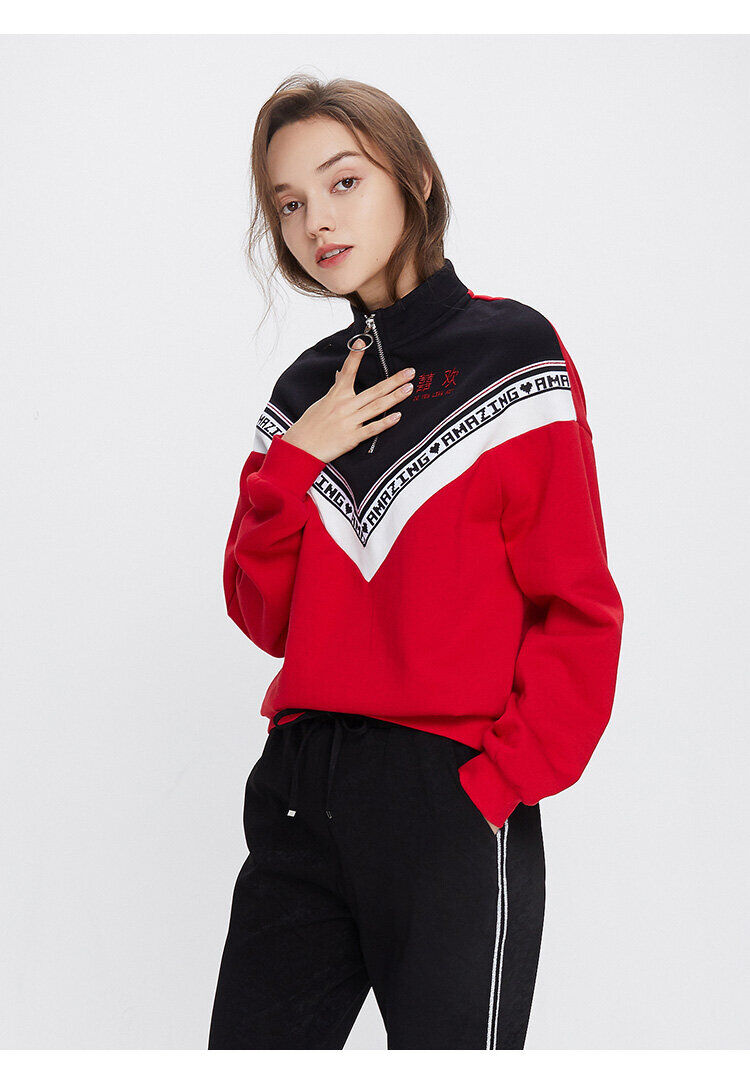 加绒刺绣国潮cache正品卫衣女