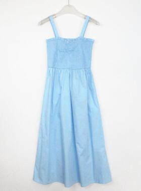 cache专柜正品甜美清新吊带高腰娃娃裙A字裙连衣裙夏 9377007