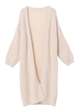 Mixblu麦斯兰专柜正品百搭宽松针织开衫长款毛衣女春秋BXA61123