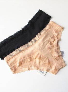 F21专柜正品C-10-1-1-2蕾丝边棉女内裤三角裤278635