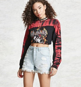 正品中腰破洞毛边热裤棉质短裤牛仔裤女夏 109216