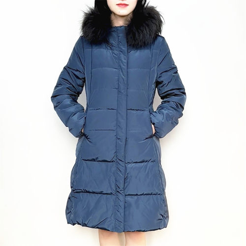 拉系列专柜正品连帽80真毛羽绒服