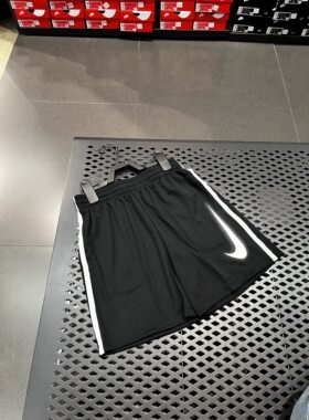 佳佳正品耐克大童速干五分短裤男女学生儿童孩子跑步篮球裤DX5361