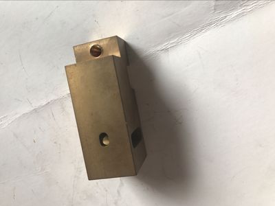 西部机上机头铜座S459尺寸63*22*26慢走丝配件M750S机型用