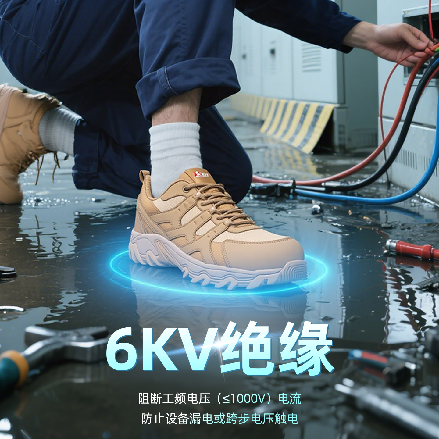 朗盟2025冬季电工专用安全鞋