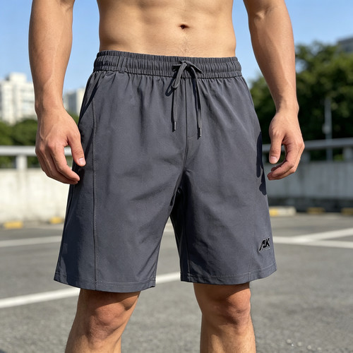 福利款华奇丽正品大码冰丝速干短裤男夏季宽松透气五分裤p807