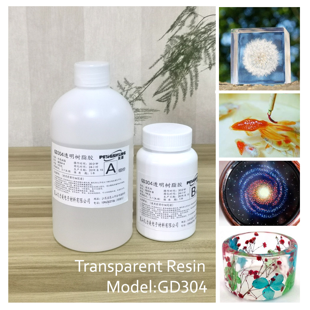 水晶胶 金鱼立体画 星空 标本 环氧树脂 透明滴胶 胸牌 模型水景